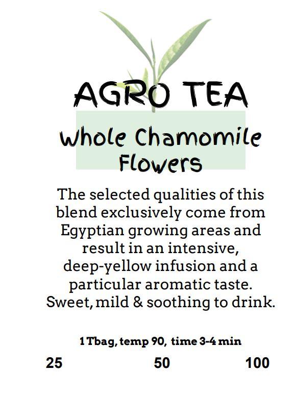 Agro Tea - Whole Chamomile Flower