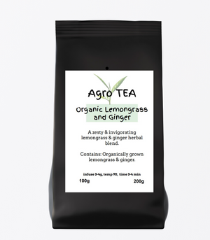 Agro Tea - Lemongrass & Ginger Organic Tea - AGRO BEANS