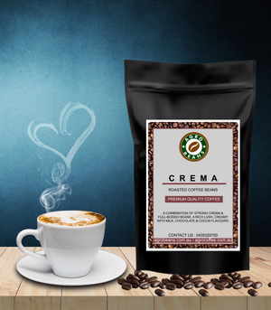 Crema Coffee Beans - AGRO BEANS