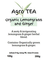 Agro Tea - Lemongrass & Ginger Organic Tea